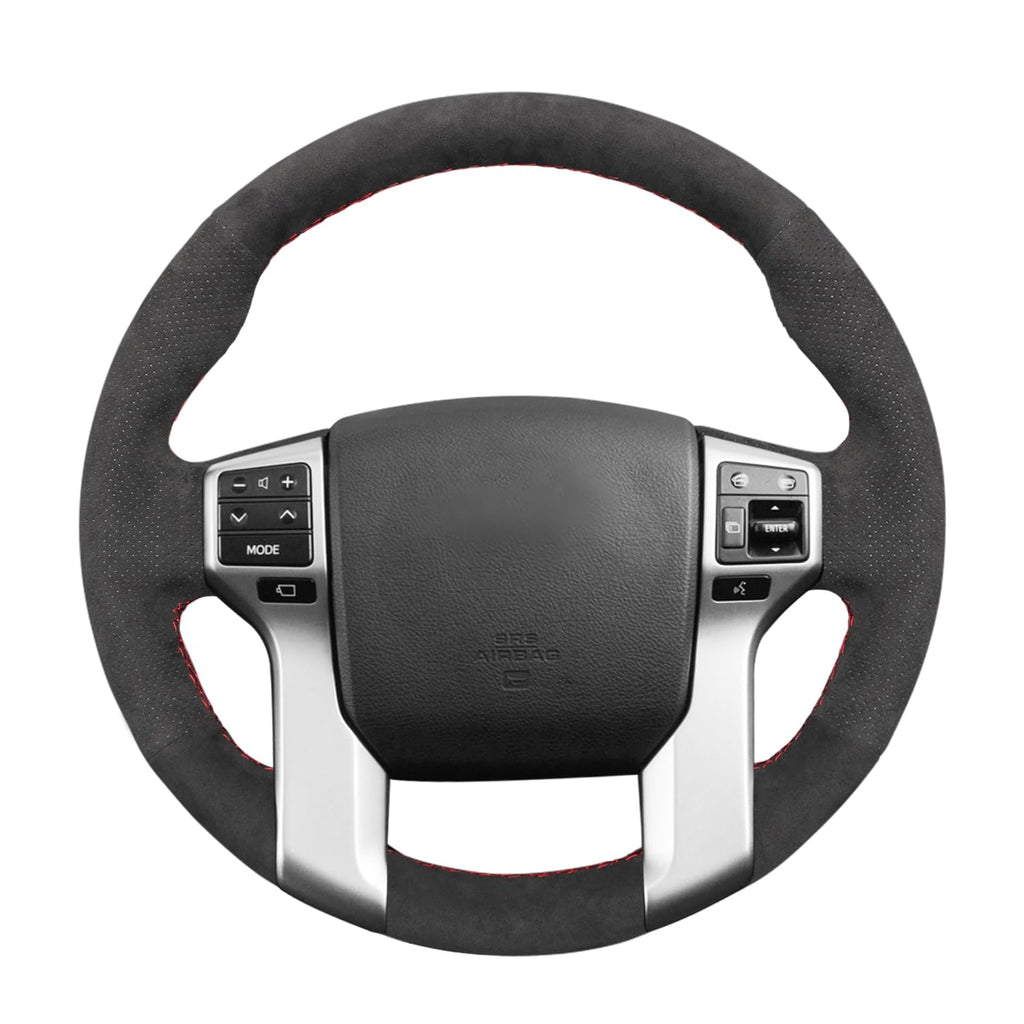 MEWANT Stitch On Custom Fit Steering Wheel Cover for Toyota 4Runner