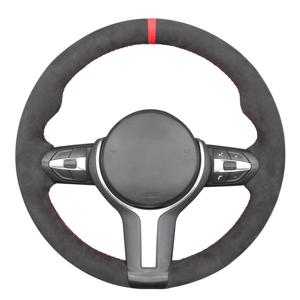 Hand-Stitched Steering Wheel Cover for BMW M Sport Models
