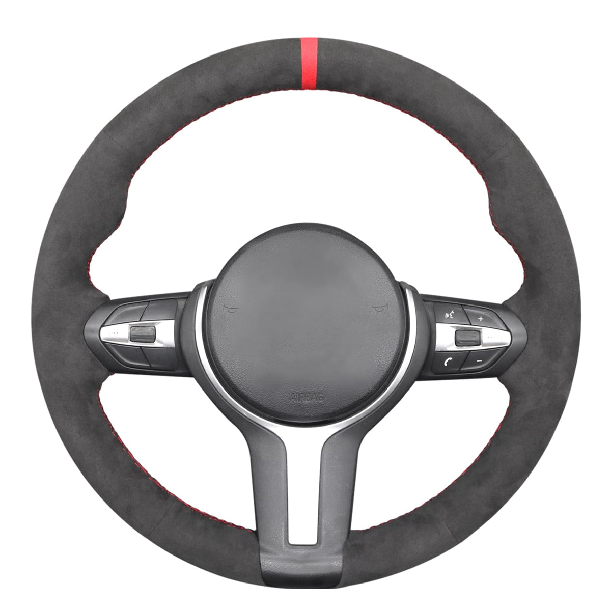 Hand-Stitched Steering Wheel Cover for BMW M Sport Models