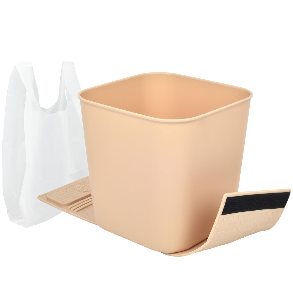 Leakproof Portable Car Trash Can with Stability Wings