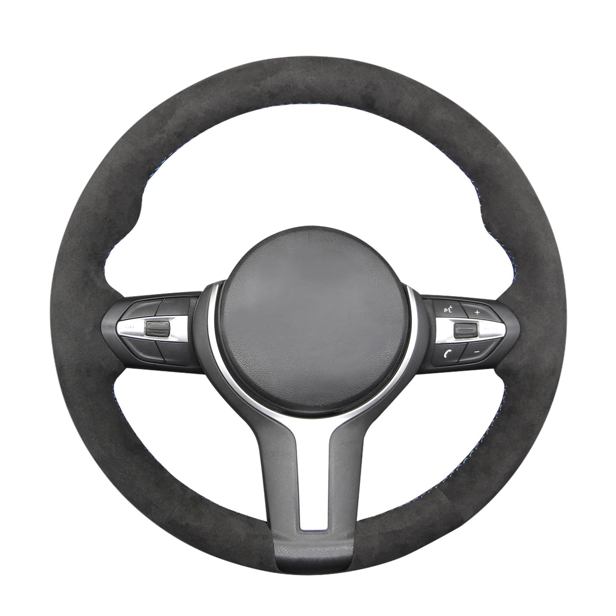Hand-Stitched Steering Wheel Cover for BMW M Sport Models