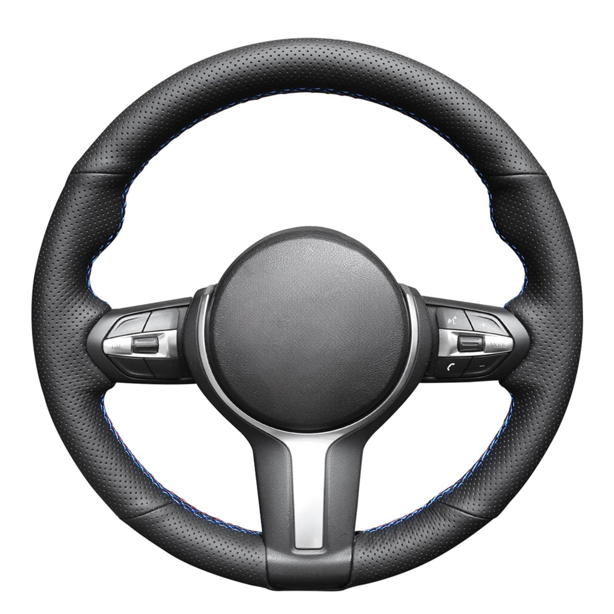 Hand-Stitched Steering Wheel Cover for BMW M Sport Models