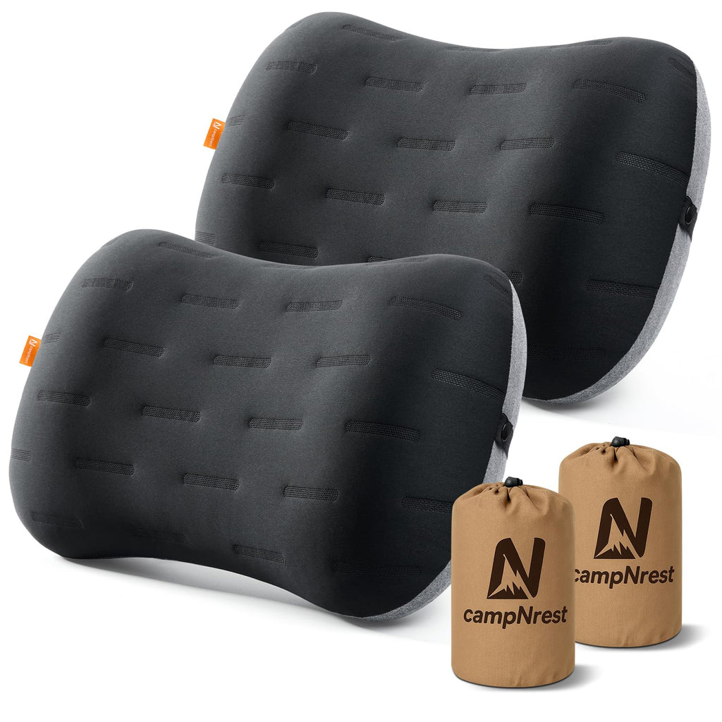 Ultralight Inflatable Travel Pillow for Neck & Lumbar Support