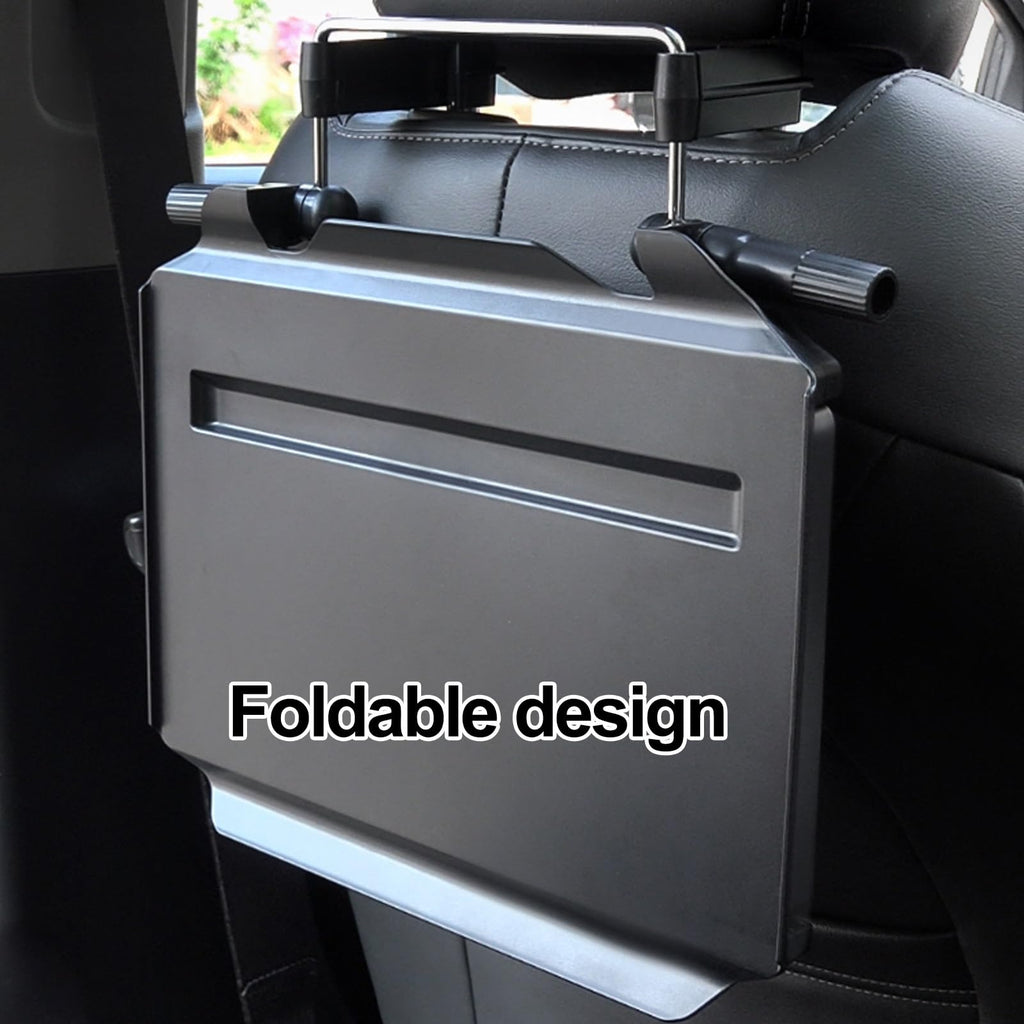Foldable Car Back Seat Tray Table for Food, Drinks & Laptop