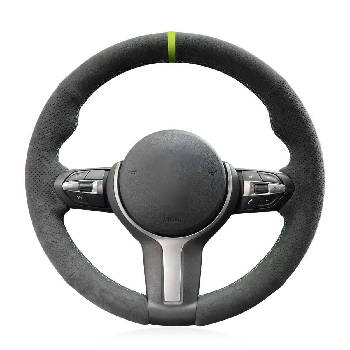 Hand-Stitched Steering Wheel Cover for BMW M Sport Models