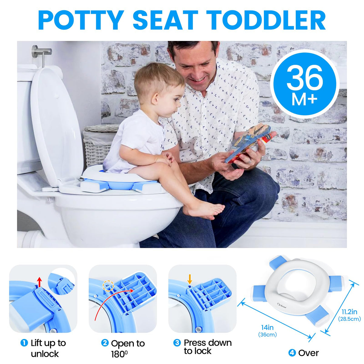 Orzbow Portable Potty Training Toilet