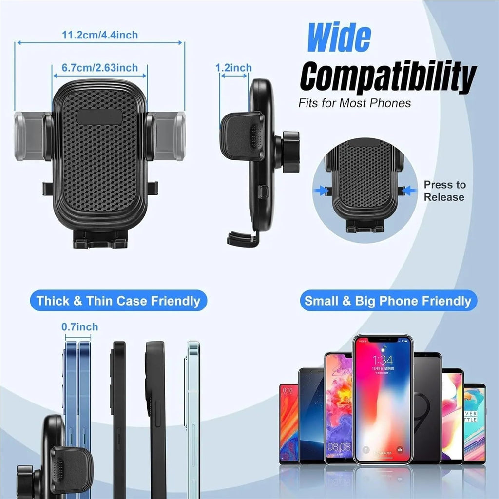 2-in-1 Car Cup & Phone Holder
