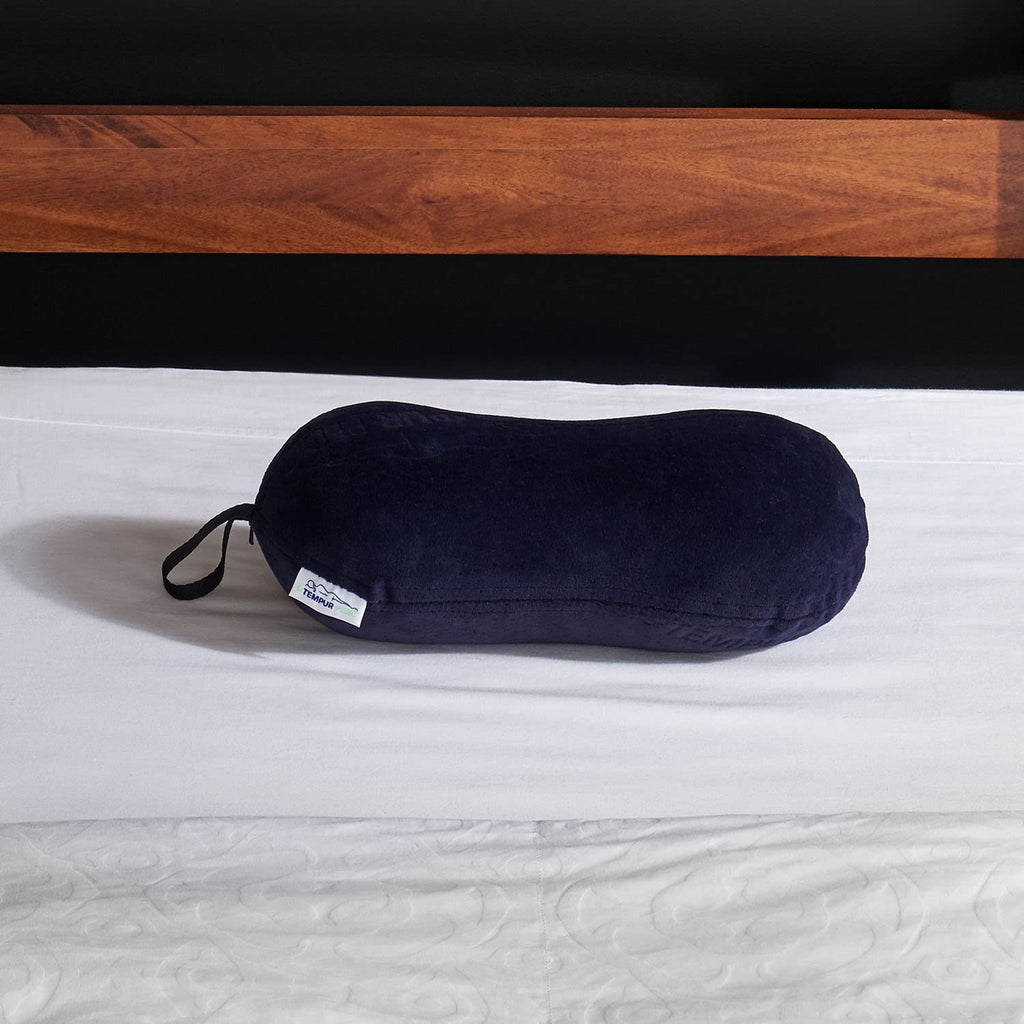 Memory Foam Travel Pillow for Neck & Lumbar Support