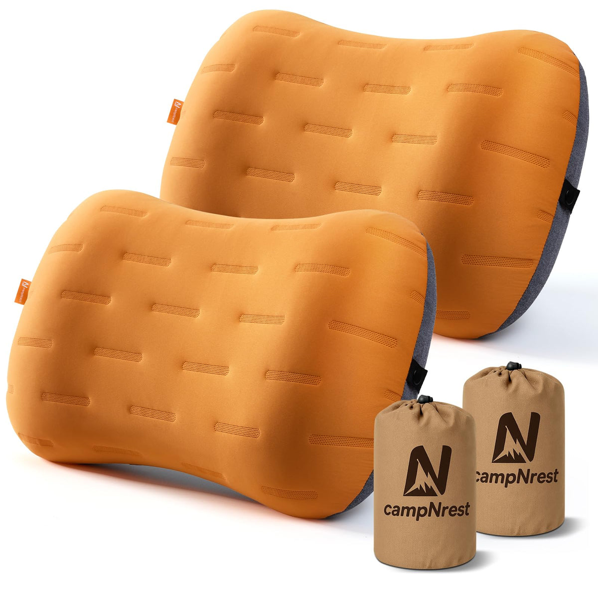 Ultralight Inflatable Travel Pillow for Neck & Lumbar Support