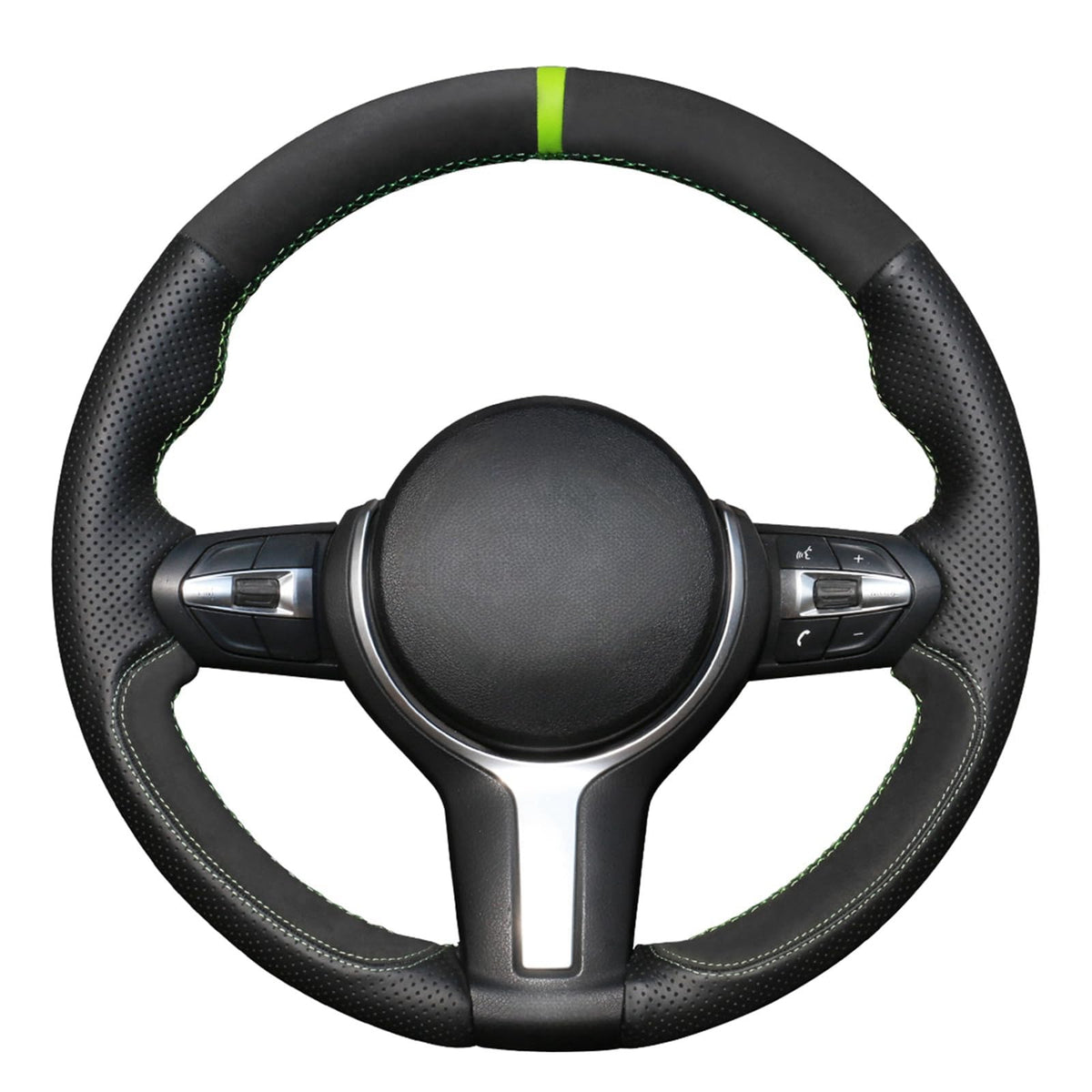 Hand-Stitched Steering Wheel Cover for BMW M Sport Models