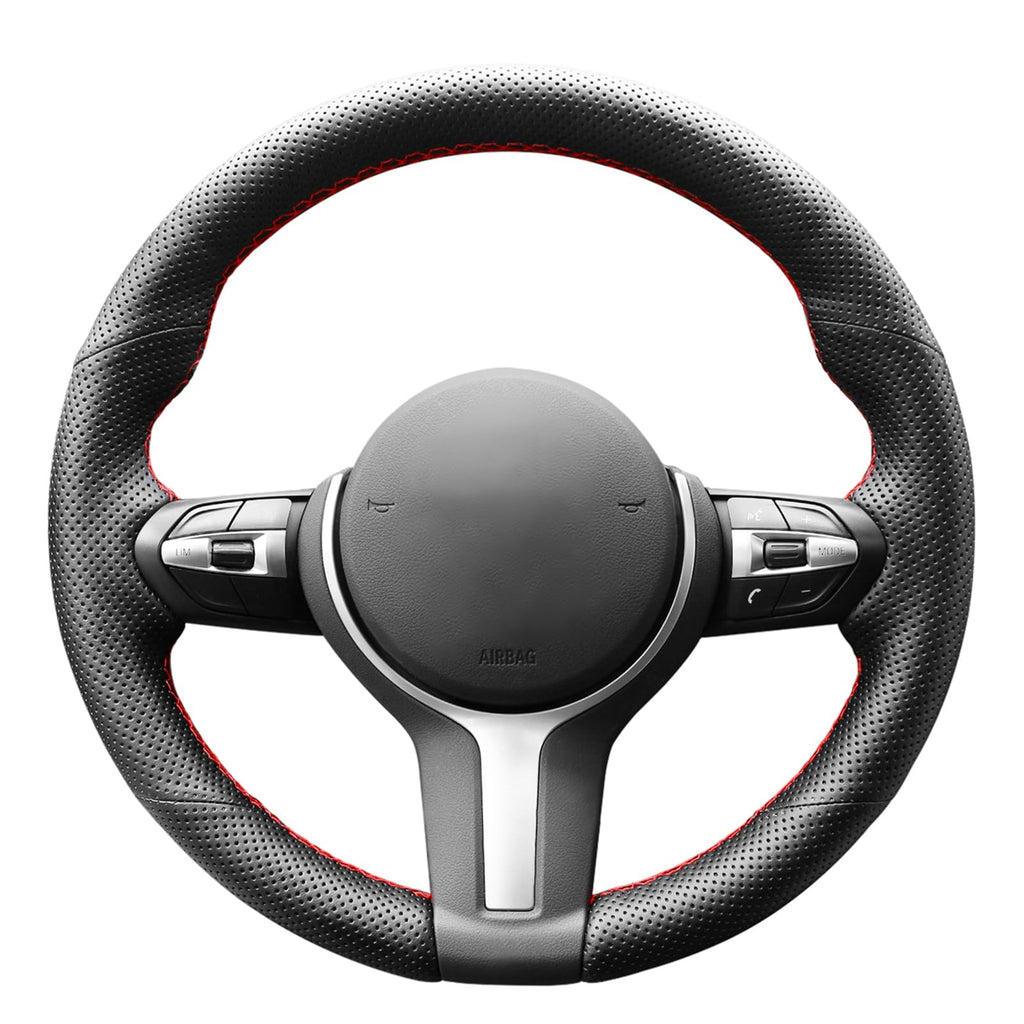 Hand-Stitched Steering Wheel Cover for BMW M Sport Models