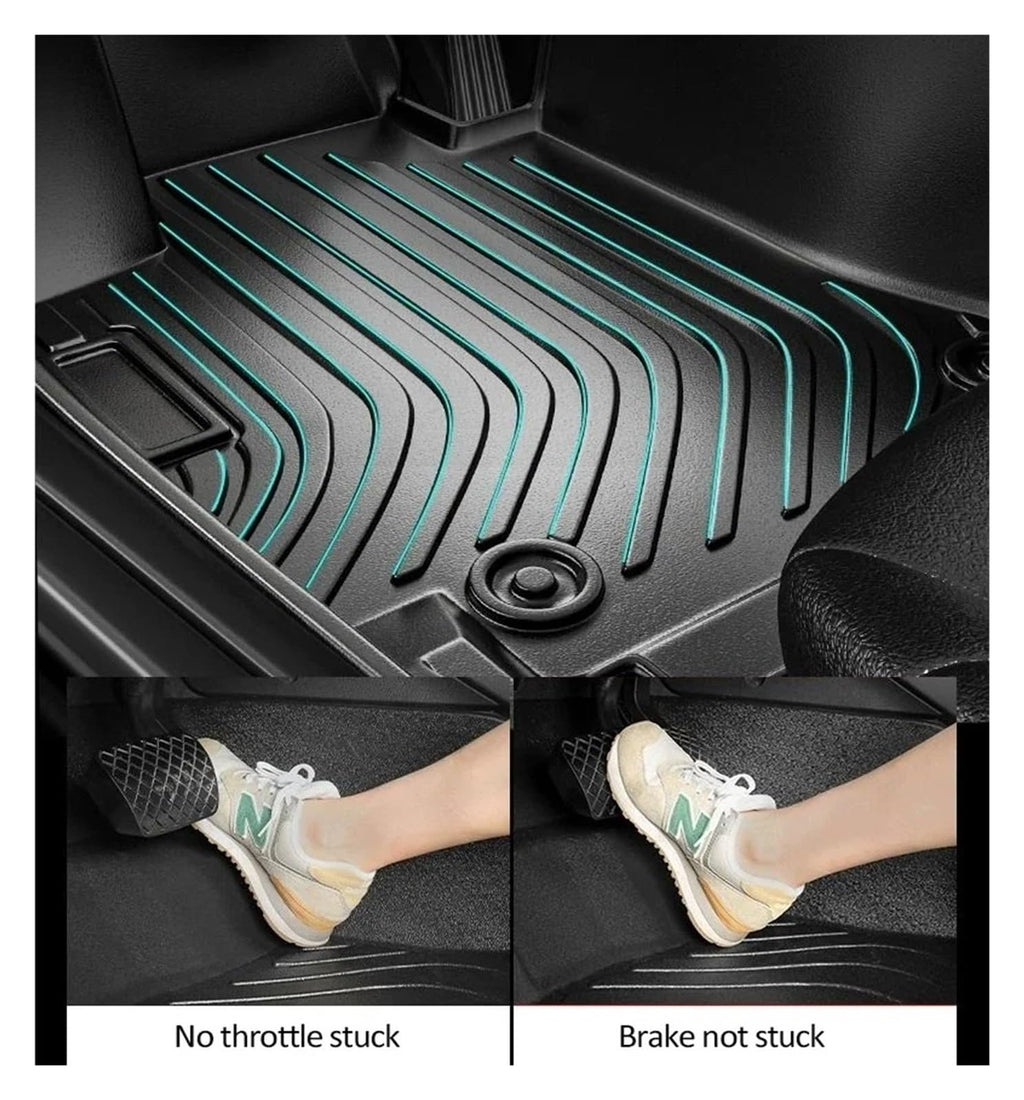 Waterproof TPE Floor Mats for Toyota RAV4 XA40 2013–2018