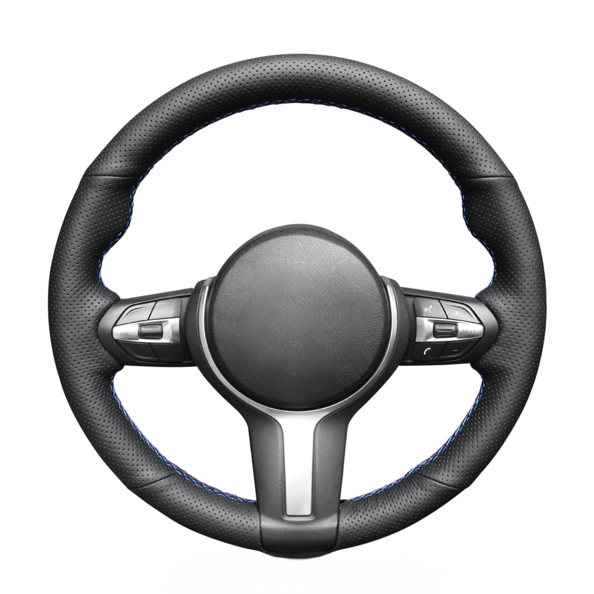 Hand-Stitched Steering Wheel Cover for BMW M Sport Models