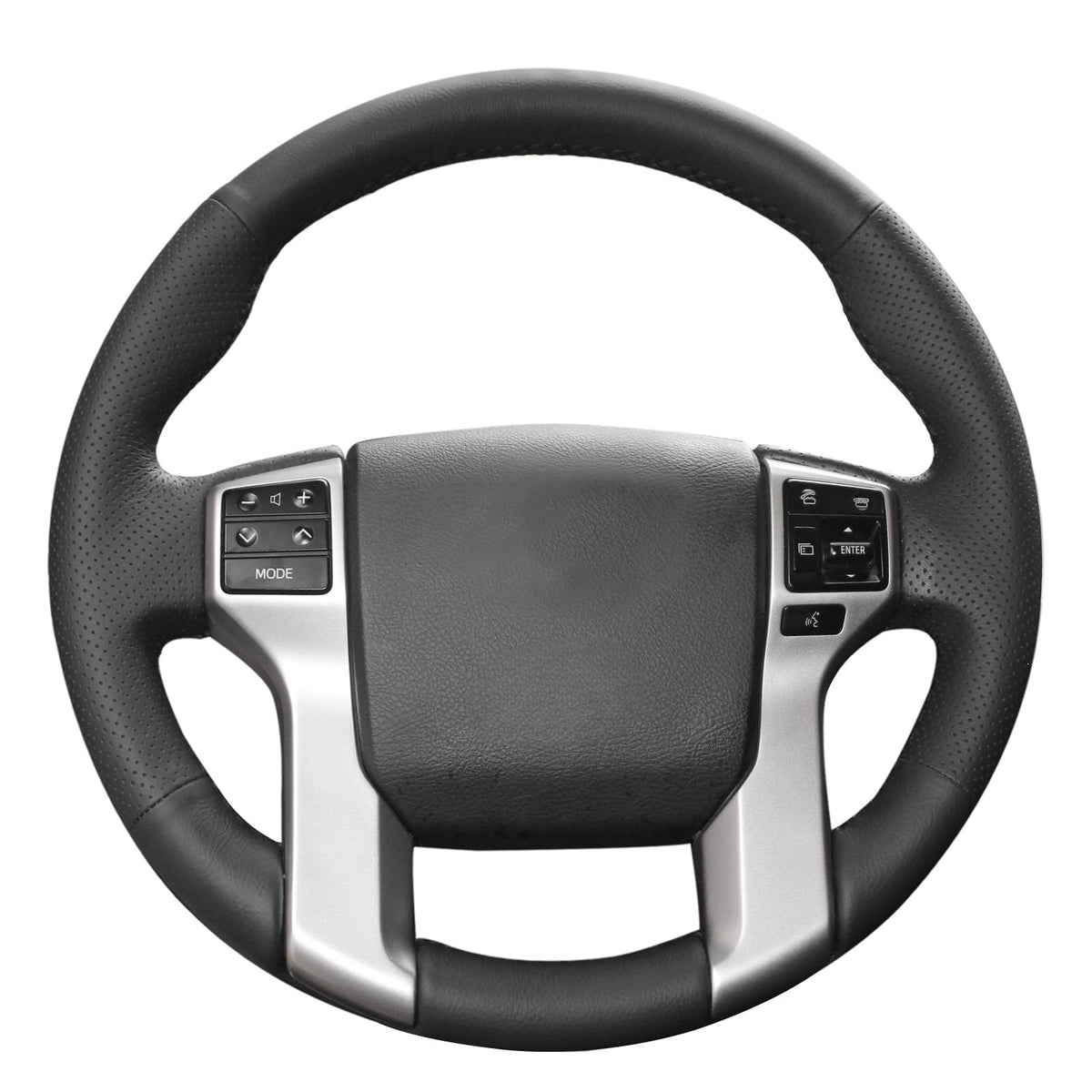 MEWANT Stitch On Custom Fit Steering Wheel Cover for Toyota 4Runner