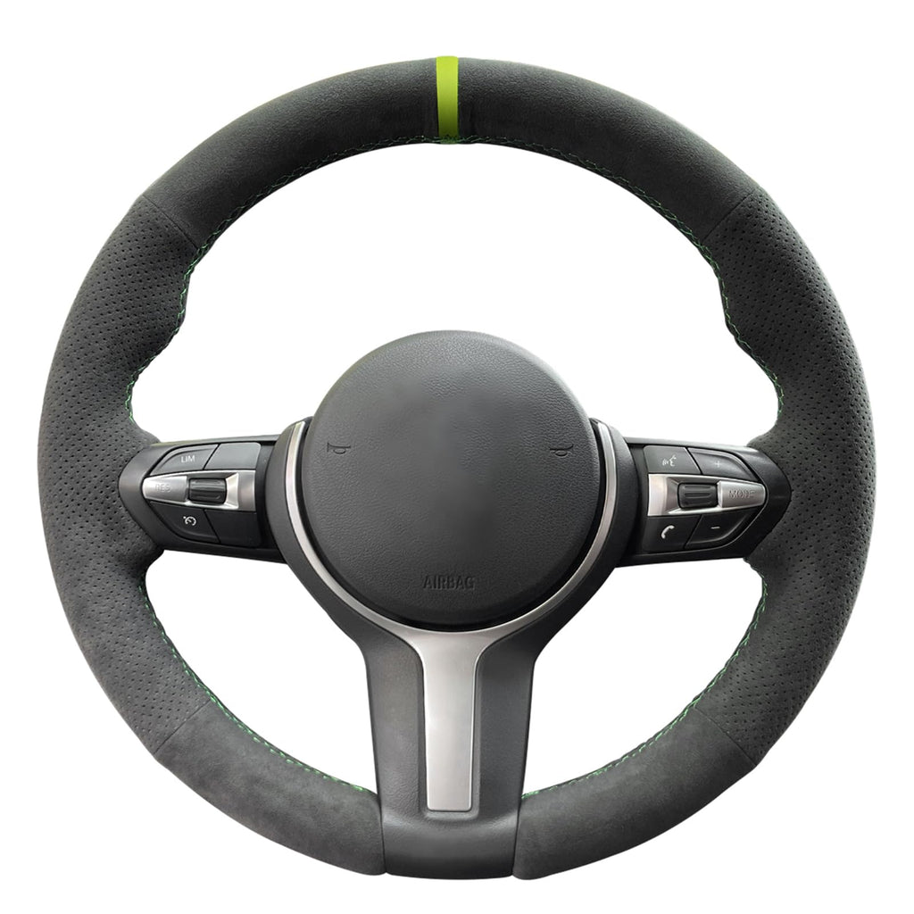 Hand-Stitched Steering Wheel Cover for BMW M Sport Models