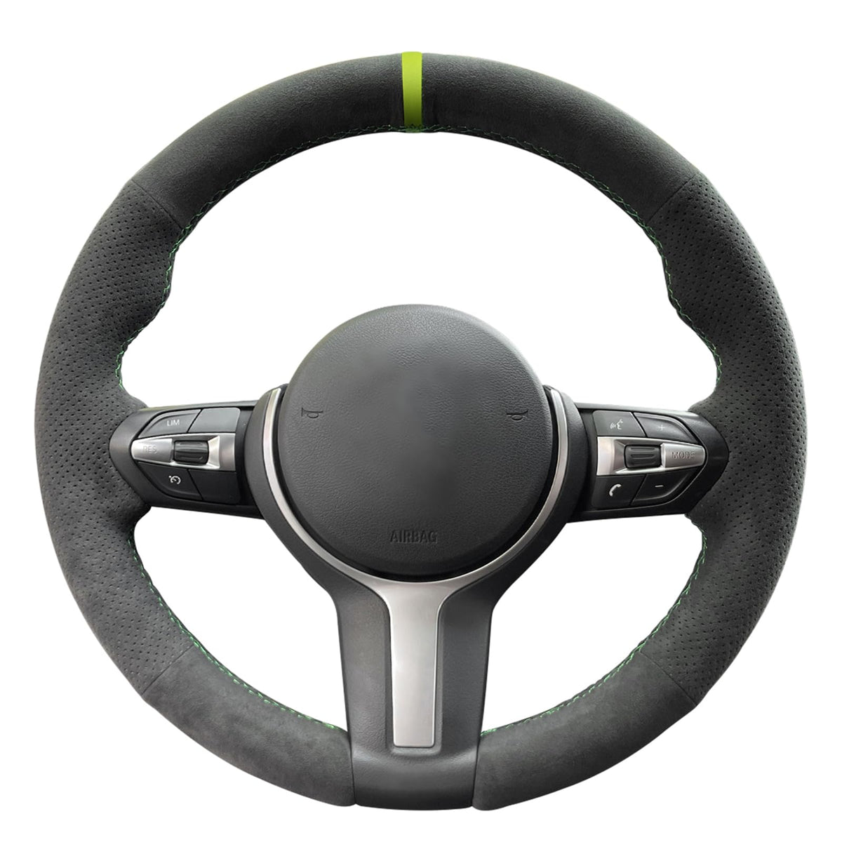 Hand-Stitched Steering Wheel Cover for BMW M Sport Models