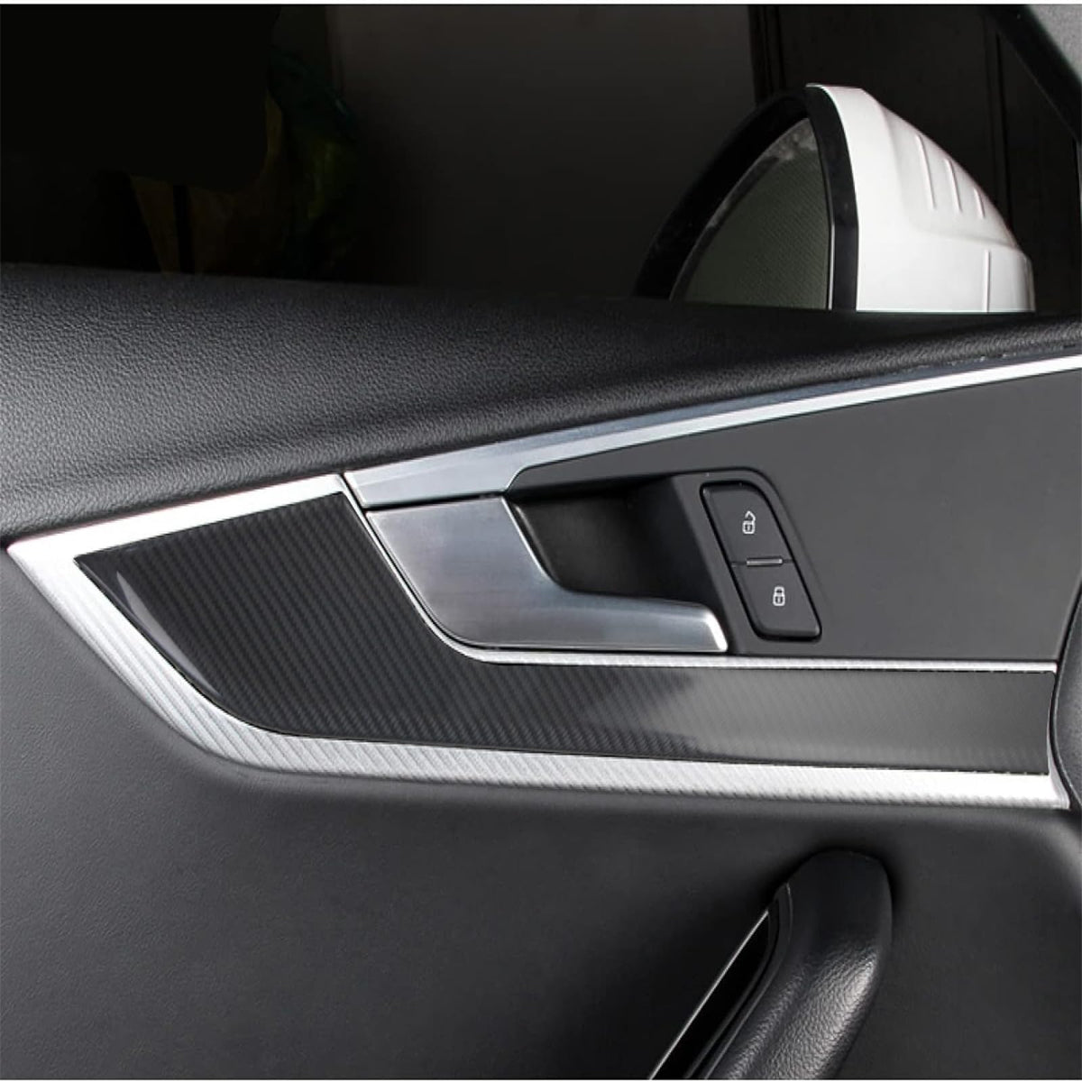 Interior Dashboard Decorative Trim For Audi A4 B9 S4 2017-2024