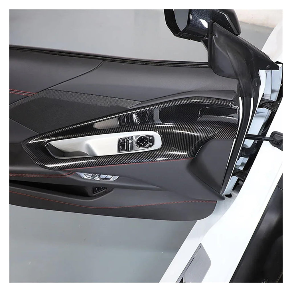 Carbon Fiber Window Switch Trim for Corvette C8 2020–2023