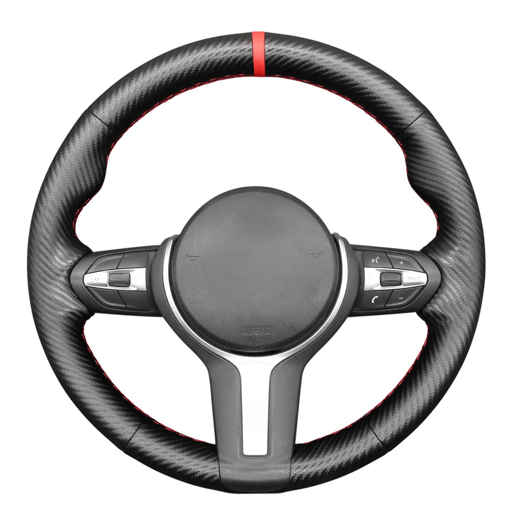 Hand-Stitched Steering Wheel Cover for BMW M Sport Models