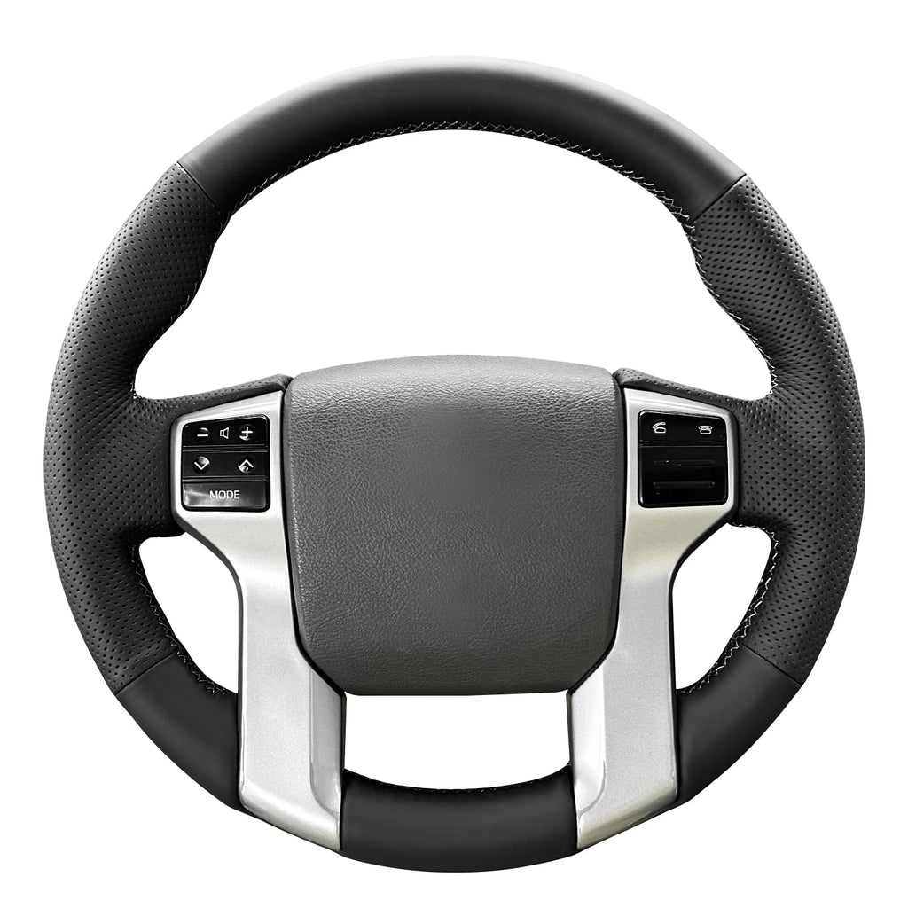 MEWANT Stitch On Custom Fit Steering Wheel Cover for Toyota 4Runner