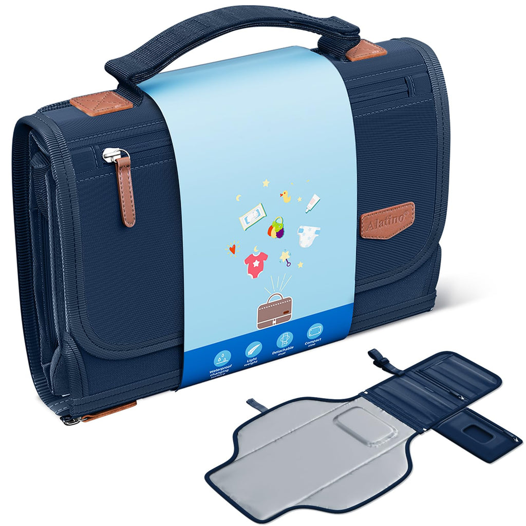 Alatino Portable Diaper Changing Pad for Baby