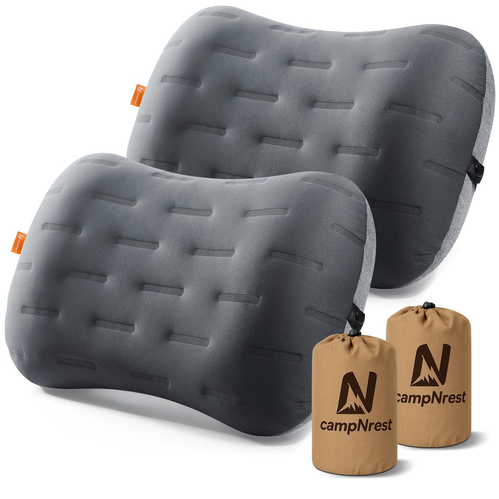 Ultralight Inflatable Travel Pillow for Neck & Lumbar Support