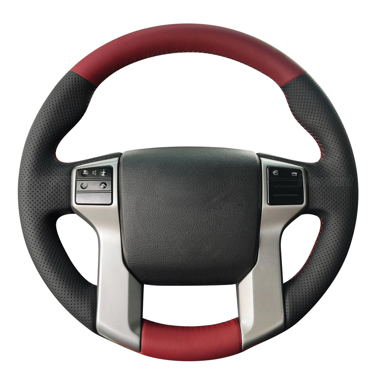 MEWANT Stitch On Custom Fit Steering Wheel Cover for Toyota 4Runner