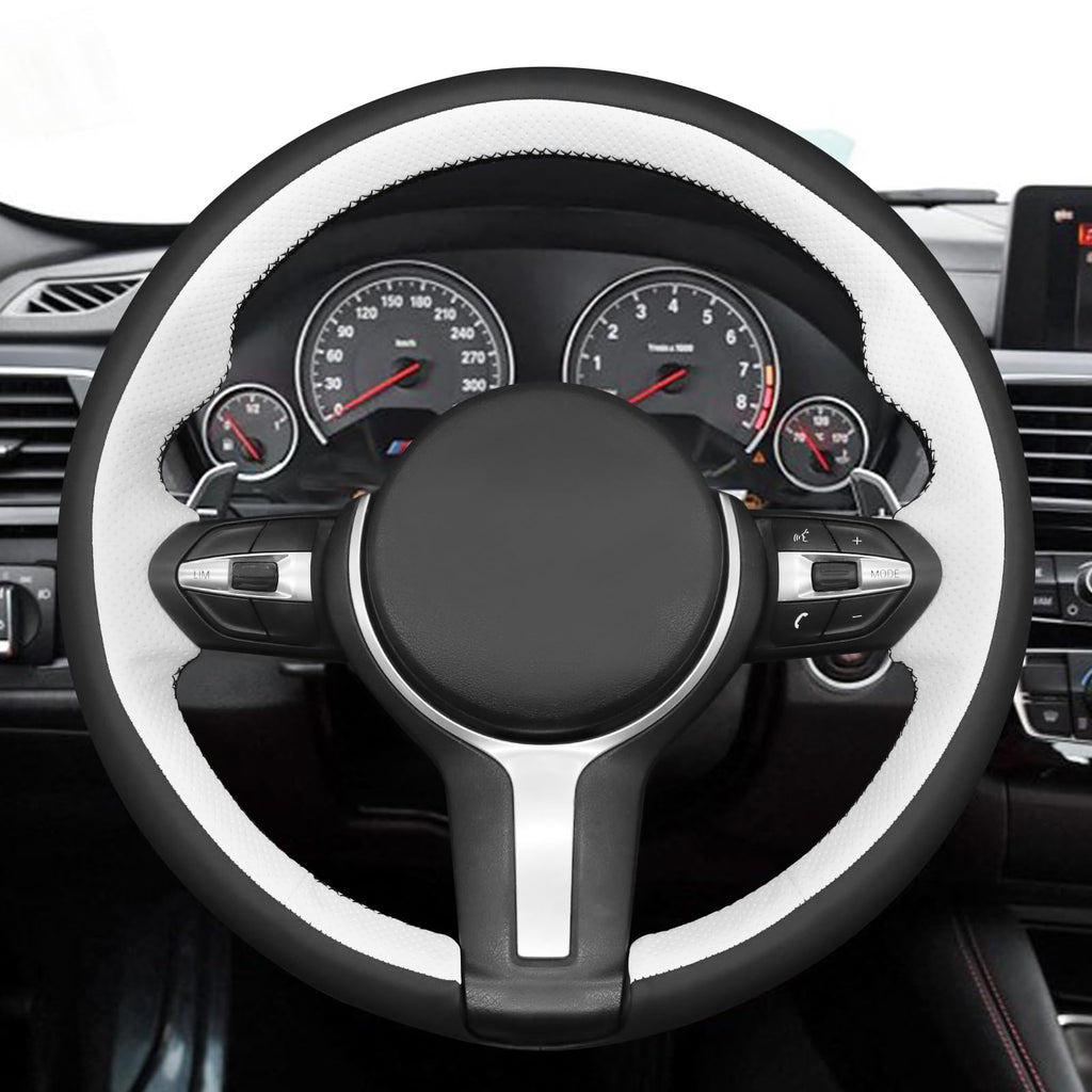 Hand-Stitched Steering Wheel Cover for BMW M Sport Models