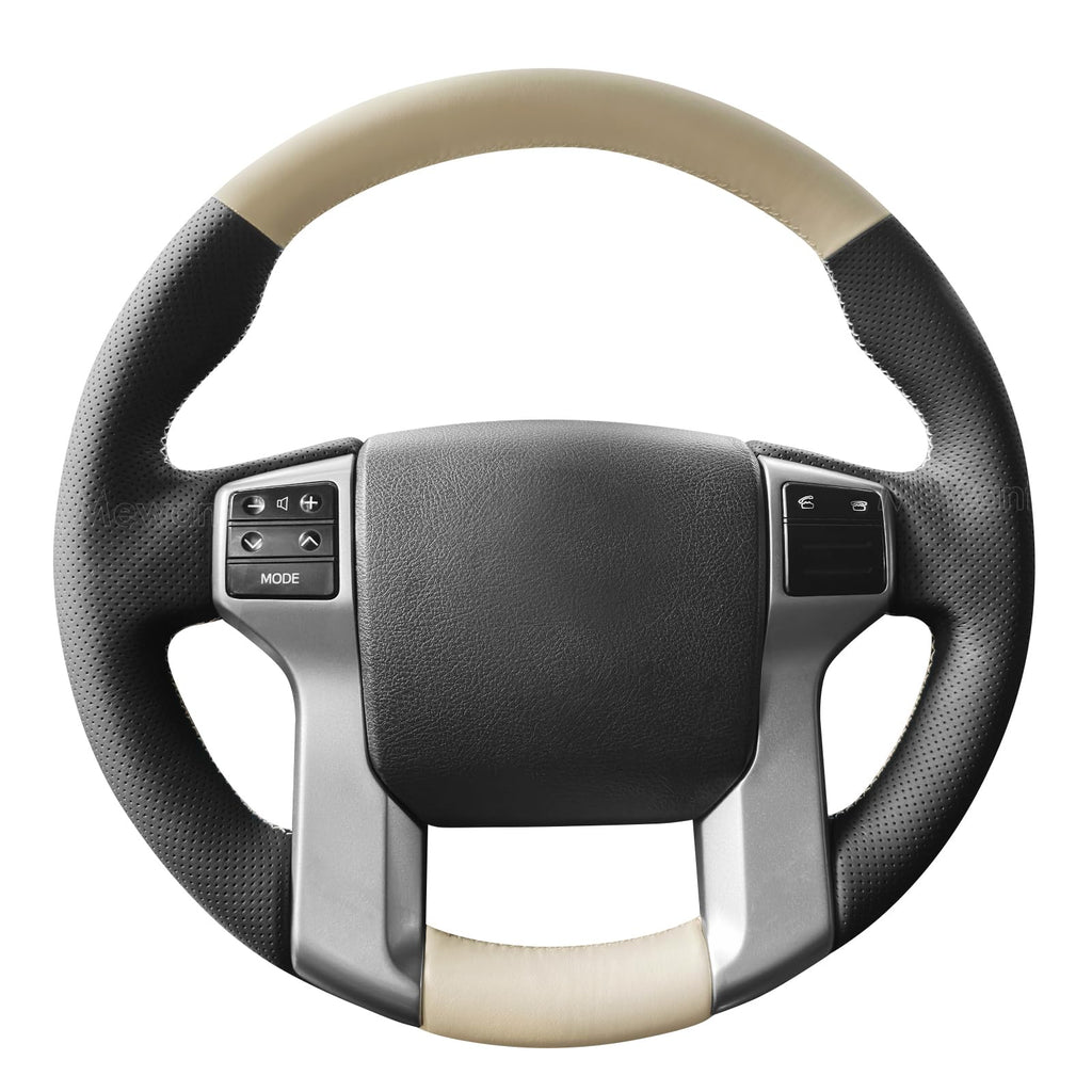 MEWANT Stitch On Custom Fit Steering Wheel Cover for Toyota 4Runner