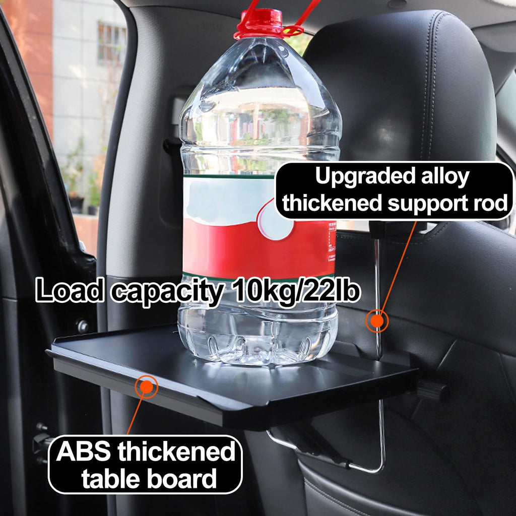 Foldable Car Back Seat Tray Table for Food, Drinks & Laptop