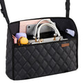 Car Net Pocket Handbag Holder & Between-Seat Storage Organizer
