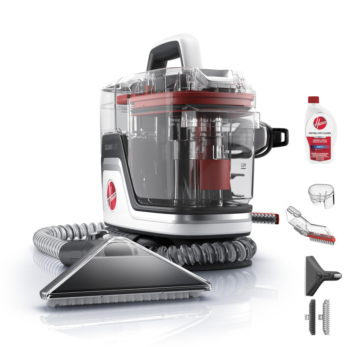 Hoover CleanSlate Plus Portable Carpet + Upholstery Spot Cleaner Machine
