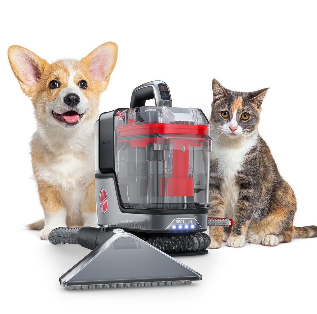 Hoover CleanSlate Plus Portable Carpet + Upholstery Spot Cleaner Machine