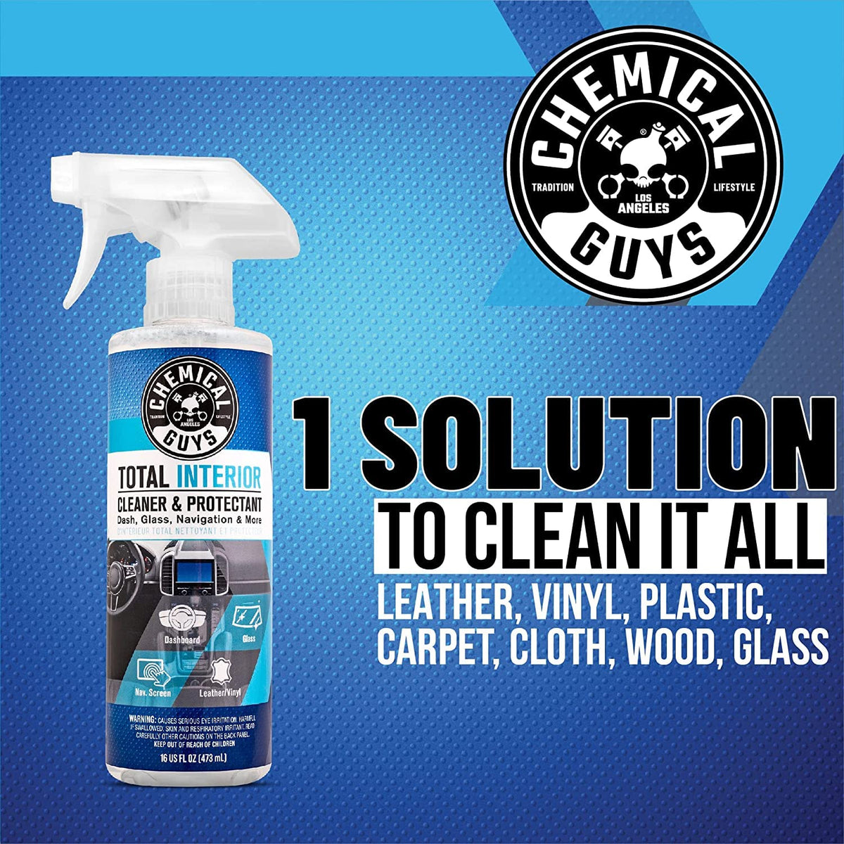 Car Interior Cleaning & Detailing Kit with Storage Bag